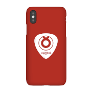 Coque Smartphone Ei8htball Médiator Blanc pour iPhone et Android - iPhone XS - Coque Simple Matte