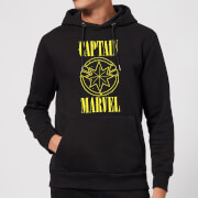 Captain Marvel Grunge Logo Hoodie Black Xxl marvel kopen in de aanbieding Captain Marvel Grunge Logo Hoodie Black Xxl marvel kopen in de aanbieding