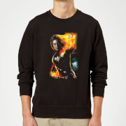 Captain Marvel Galactic Shine Sweatshirt Black 5Xl marvel kopen in de aanbieding