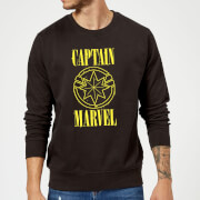 Captain Marvel Grunge Logo Sweatshirt Black 5Xl marvel kopen in de aanbieding Captain Marvel Grunge Logo Sweatshirt Black 5Xl marvel kopen in de aanbieding