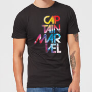 Captain Marvel Galactic Text Mens T Shirt Black 4Xl marvel kopen in de aanbieding
