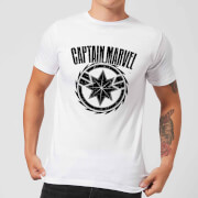 Captain Marvel Logo Mens T Shirt White Xxl marvel kopen in de aanbieding
