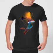 Captain Marvel Nebula Flight Mens T Shirt Black Xl marvel kopen in de aanbieding