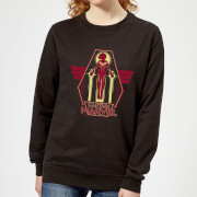 Captain Marvel Flying Warrior Womens Sweatshirt Black 4Xl marvel kopen in de aanbieding Captain Marvel Flying Warrior Womens Sweatshirt Black 4Xl marvel kopen in de aanbieding