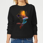 Captain Marvel Nebula Flight Womens Sweatshirt Black 5Xl marvel kopen in de aanbieding