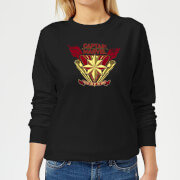 Captain Marvel Protector Of The Skies Womens Sweatshirt Black Xl marvel kopen in de aanbieding