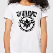Captain Marvel Logo Womens T Shirt White 5Xl marvel kopen in de aanbieding