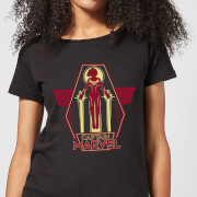 Captain Marvel Flying Warrior Womens T Shirt Black Xl marvel kopen in de aanbieding Captain Marvel Flying Warrior Womens T Shirt Black Xl marvel kopen in de aanbieding