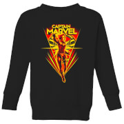 Captain Marvel Freefall Kids Sweatshirt Black 9 10 Years marvel kopen in de aanbieding Captain Marvel Freefall Kids Sweatshirt Black 9 10 Years marvel kopen in de aanbieding
