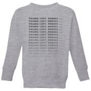 Captain Marvel Paging Kids Sweatshirt Grey 9 10 Years marvel kopen in de aanbieding