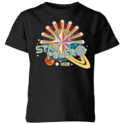 Captain Marvel Star Power Kids T Shirt Black 11 12 Years marvel kopen in de aanbieding Captain Marvel Star Power Kids T Shirt Black 11 12 Years marvel kopen in de aanbieding