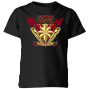Captain Marvel Protector Of The Skies Kids T Shirt Black 9 10 Years marvel kopen in de aanbieding Captain Marvel Protector Of The Skies Kids T Shirt Black 9 10 Years marvel kopen in de aanbieding