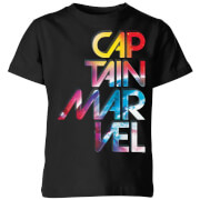 Captain Marvel Galactic Text Kids T Shirt Black 9 10 Years marvel kopen in de aanbieding Captain Marvel Galactic Text Kids T Shirt Black 9 10 Years marvel kopen in de aanbieding