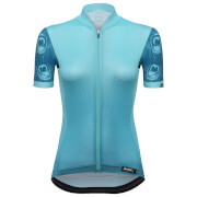 Santini Womens Volo Jersey M Acqua Blue santini kopen in de aanbieding