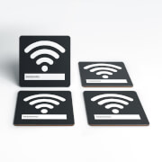 Wifi Password Coaster Set