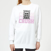 Super Mario Crush Womens Sweatshirt White Xs super mario kopen in de aanbieding