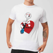 Popeye I Love Olive Oyl Men's T-Shirt - White - XS - Blanc