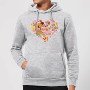 Scooby Doo Snacks Are My Valentine Hoodie Grey Xxl scooby doo kopen in de aanbieding