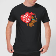 Scooby Doo Ruv Is In The Air Mens T Shirt Black 5Xl scooby doo kopen in de aanbieding