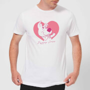 Scooby Doo Puppy Love Mens T Shirt White 4Xl scooby doo kopen in de aanbieding