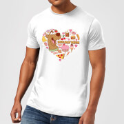 Scooby Doo Snacks Are My Valentine Mens T Shirt White M scooby doo kopen in de aanbieding