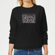 Image of Channeling My Inner Unicorn Women's Sweatshirt - Black - 5XL - Black