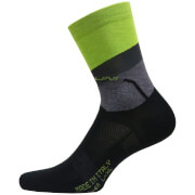 Nalini Folgore H19 Socks Sm Blacklimegrey nalini kopen in de aanbieding