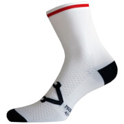 Nalini Lampo H19 Socks Sm Redwhiteblack nalini kopen in de aanbieding