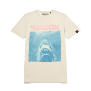Image of Global Legacy Jaws Russian T-Shirt - White Vintage Wash - M - White
