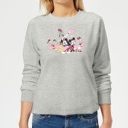 Disney Mickey Mouse Love Friends Womens Sweatshirt Grey 4Xl disney kopen in de aanbieding
