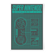 Nintendo Snes Controller Art Print A3 nintendo kopen in de aanbieding Nintendo Snes Controller Art Print A3 nintendo kopen in de aanbieding