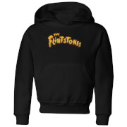 The Flintstones Logo Kids' Hoodie - Black - 3-4 ans - Noir