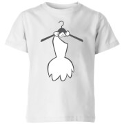 The Flintstones Wilma Dress Kids' T-Shirt - White - 3-4 ans - Blanc