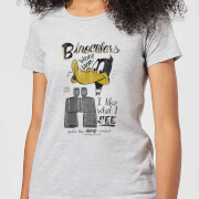 Looney Tunes Acme Binoculars Womens T Shirt Grey Xs looney tunes kopen in de aanbieding