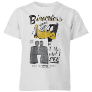 Looney Tunes Acme Binoculars Kids T Shirt Grey 9 10 Years looney tunes kopen in de aanbieding