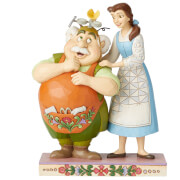 Disney Traditions Devoted Daughter (Figurine Belle et Maurice) 23 cm