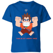 Wreckit Ralph Wreck It This Is My Happy Face Kids T Shirt Royal Blue 7 8 Years wreckit ralph kopen in de aanbieding Wreckit Ralph Wreck It This Is My Happy Face Kids T Shirt Royal Blue 7 8 Years wreckit ralph kopen in de aanbieding