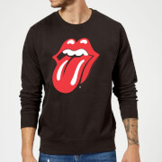 Image of Rolling Stones Classic Tongue Sweatshirt - Black - S - Black