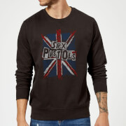 Image of Sex Pistols Union Jack Sweatshirt - Black - S - Black