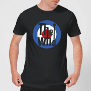 Image of The Who Target Men's T-Shirt - Black - S - Black