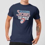 Rolling Stones 81 Tour Logo Mens T Shirt Navy M rolling stones kopen in de aanbieding