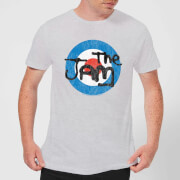 Image of The Jam Target Logo Men's T-Shirt - Grey - S - Grey