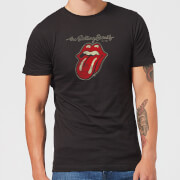 Rolling Stones Plastered Tongue Mens T Shirt Black S rolling stones kopen in de aanbieding