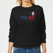 Image of The Jam Text Logo Women's Sweatshirt - Black - XS - Black