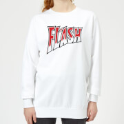 Image of Queen Flash Women's Sweatshirt - White - XS - White