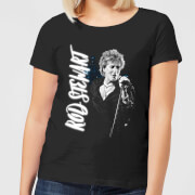 Image of Rod Stewart Poster Women's T-Shirt - Black - S - Black