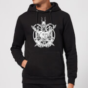Mr Pickles Pentogram Drawn Dog Head Hoodie - Black - S - Noir
