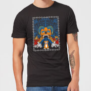Mr Pickles Retro Print Men's T-Shirt - Black - XS - Noir