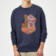 Image of Scooby Doo Munchies Sweatshirt - Navy - S - Navy