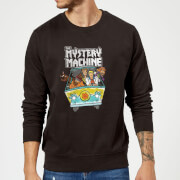 Image of Scooby Doo Mystery Machine Heavy Metal Sweatshirt - Black - S - Black